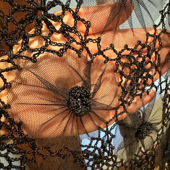 Beautiful Fancy black color shawl Scarf Wrap - Picture 4 of 4